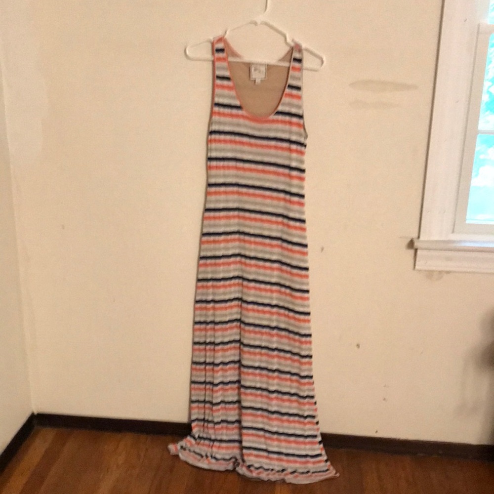 PINK ROSE long dress